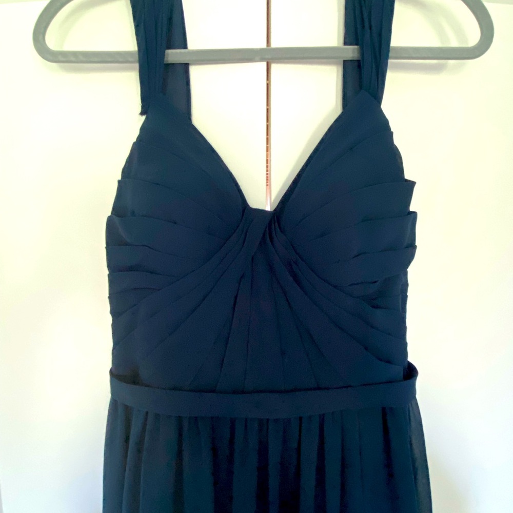 Bridesmaid Dress Azazie Long Navy